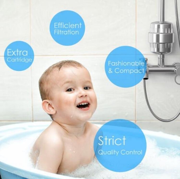 10-15層活性炭浴室淋浴過濾器沐浴凈水器凈化水套裝