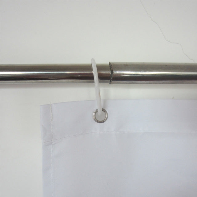 元素周期表浴簾防水防霉印花滌綸浴簾