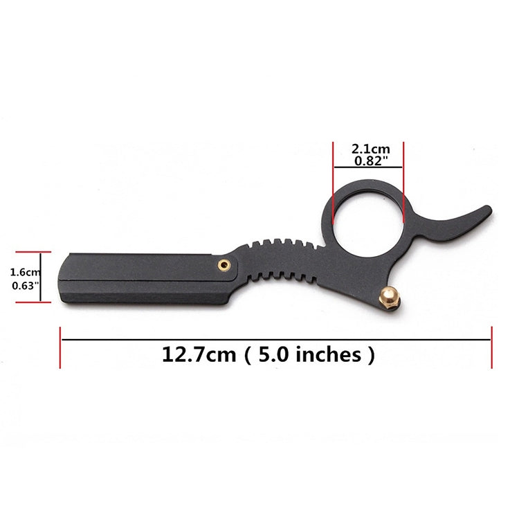 不銹鋼老式刮鬍刀拇指剃刀