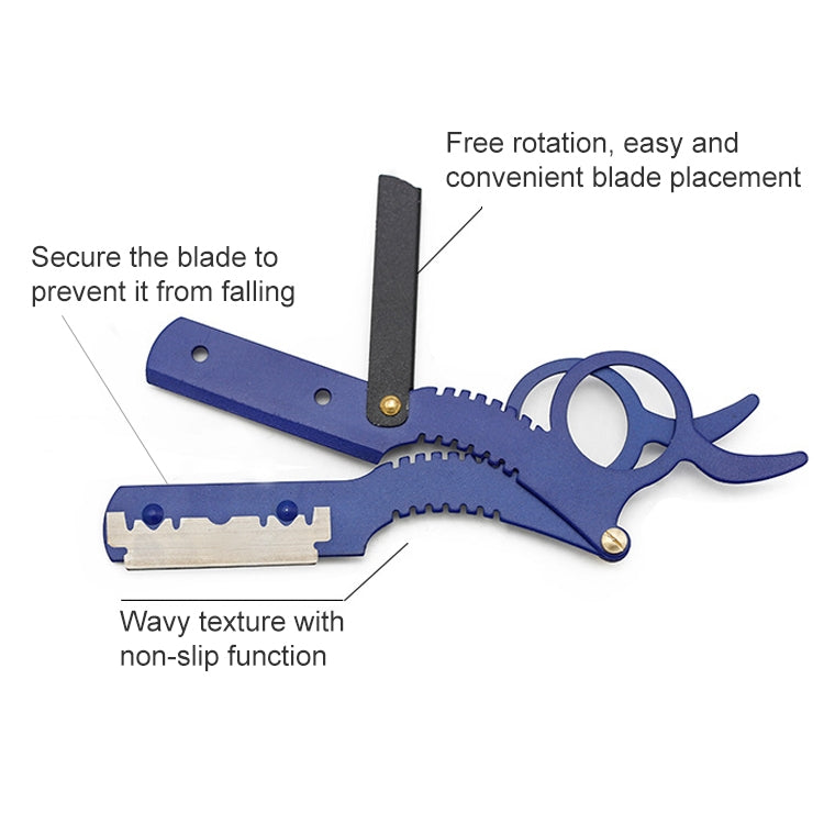 不銹鋼老式刮鬍刀拇指剃刀