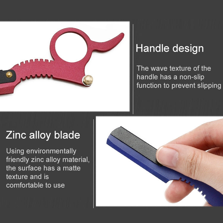 不銹鋼老式刮鬍刀拇指剃刀