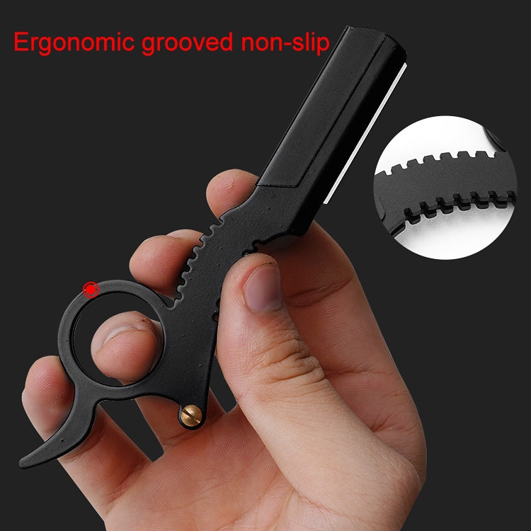 不銹鋼老式刮鬍刀拇指剃刀