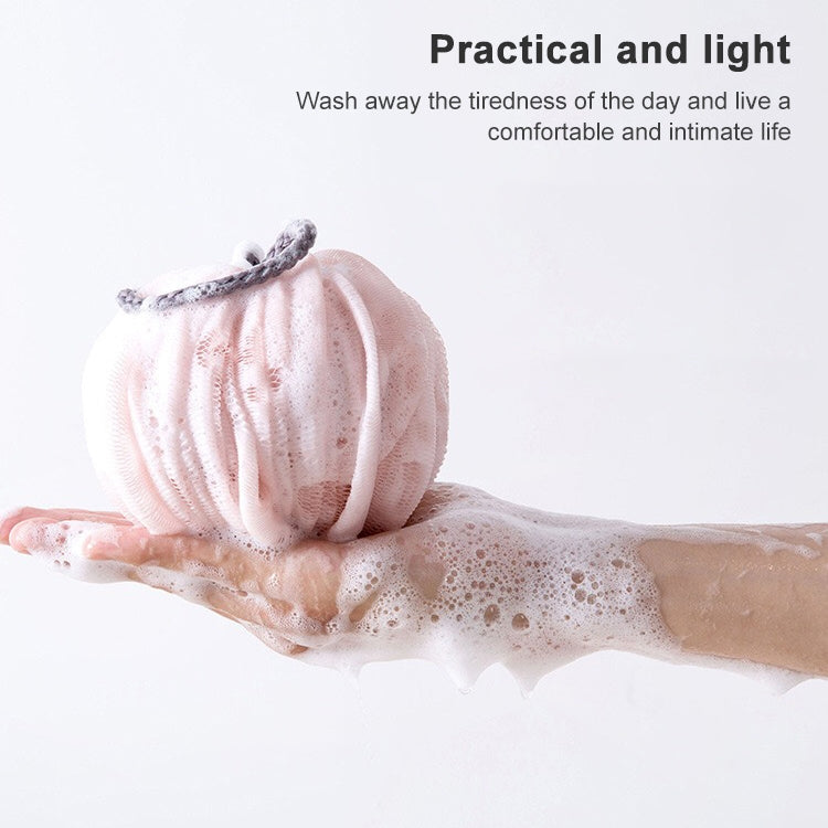 便攜式燈籠球沐浴花大號搓背淋浴