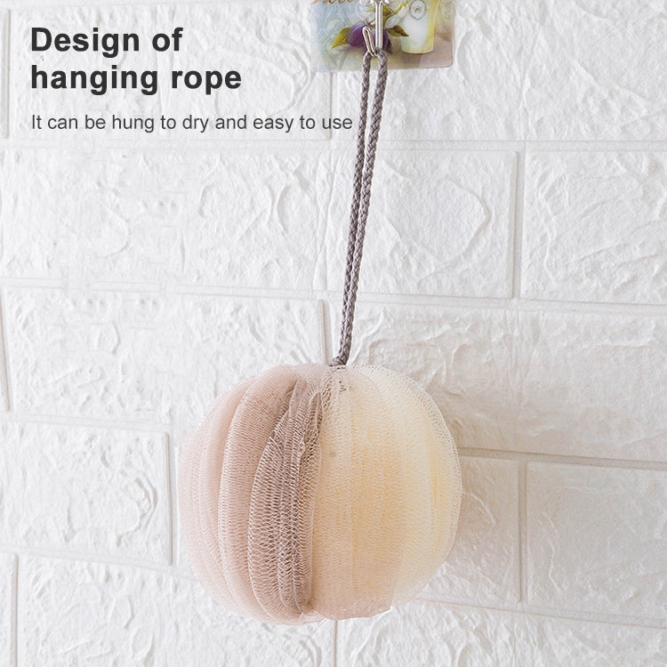 便攜式燈籠球沐浴花大號搓背淋浴