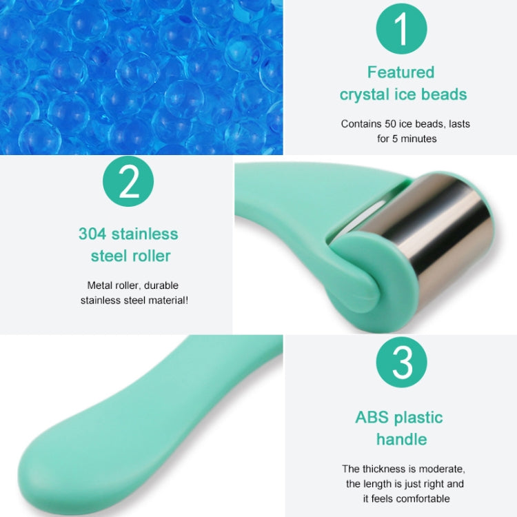 面部按摩美容儀不銹鋼冰滾輪提升緊膚皮膚護理面部