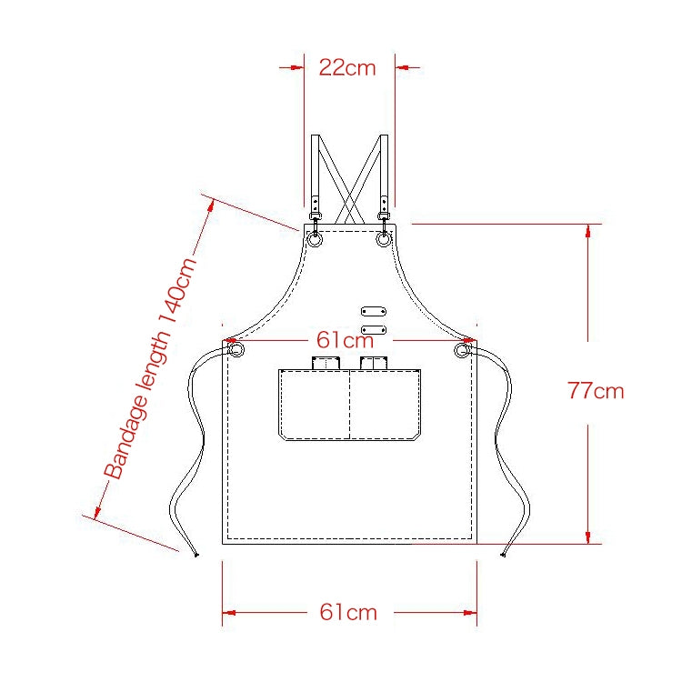 咖啡師髮型師圍裙花藝師餐廳酒吧工作服