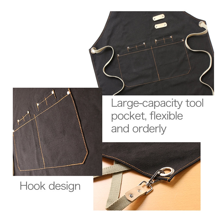 咖啡師髮型師圍裙花藝師餐廳酒吧工作服