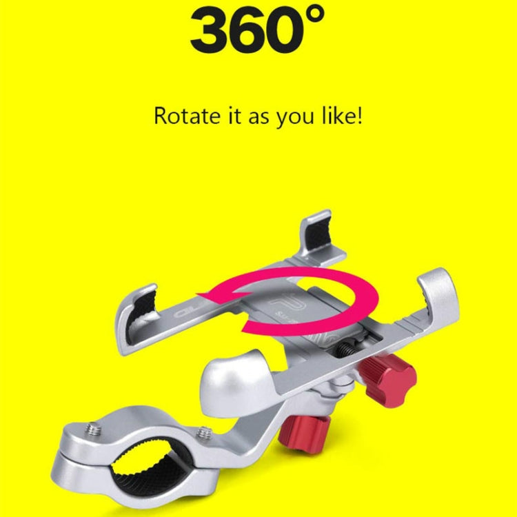 360旋轉鷹爪仿生自行車手機托架鋁自行車車把摩托車手機支架