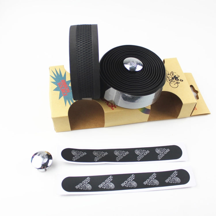 PROMEND公路自行車車把壓紋鏤空透氣吸汗防滑纏帶