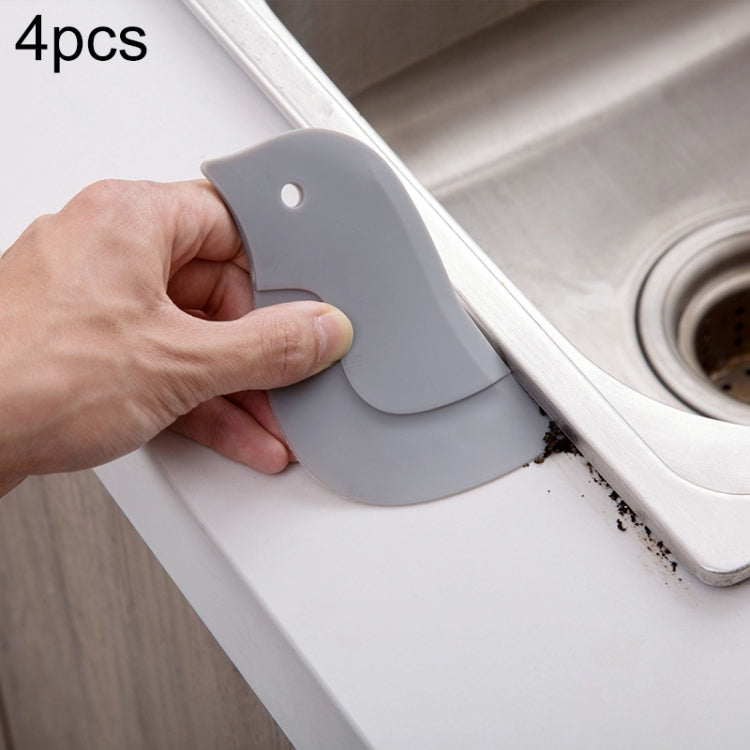 4個一賣 企鵝造型軟刮刀廚房烘培小工具