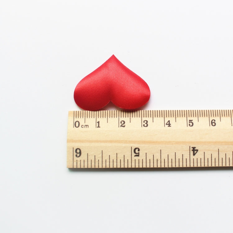 100個一包 3.5厘米 婚慶用品愛心手拋花婚房裝飾仿真假花瓣