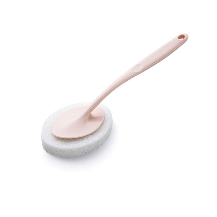 浴室清潔長柄海綿刷 地板瓷磚去污百潔布