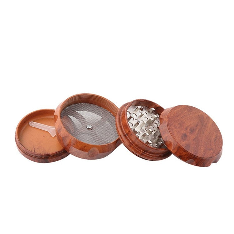 木頭鼓型磨煙器煙草香料碎煙研磨器