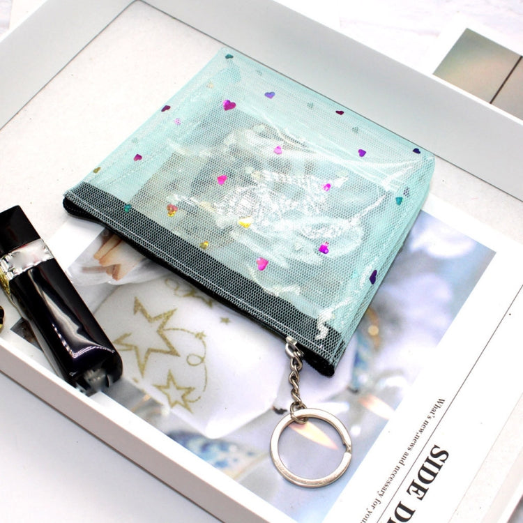 PVC防水迷你果凍零錢包透明拉鏈袋