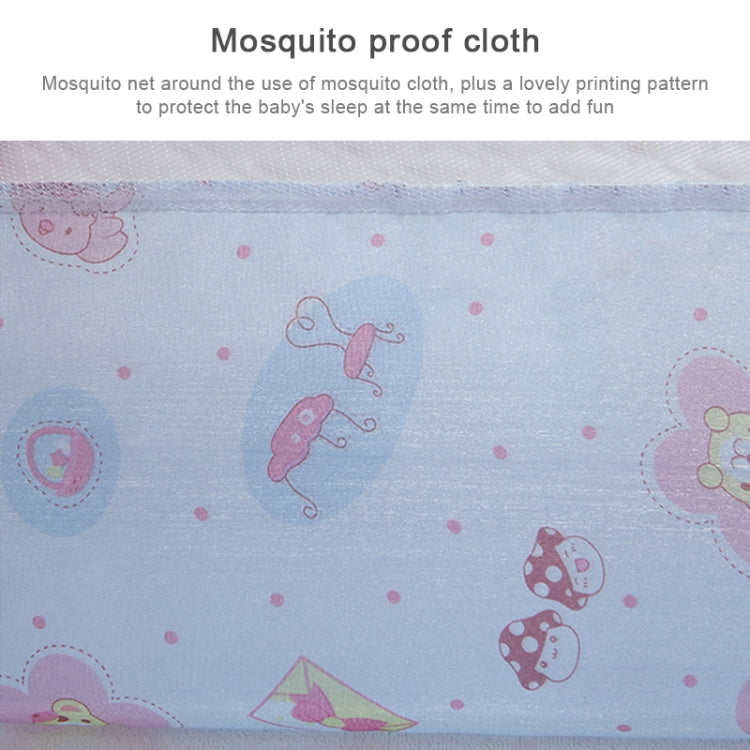 春夏無底兒童蚊帳嬰兒圓頂免安裝