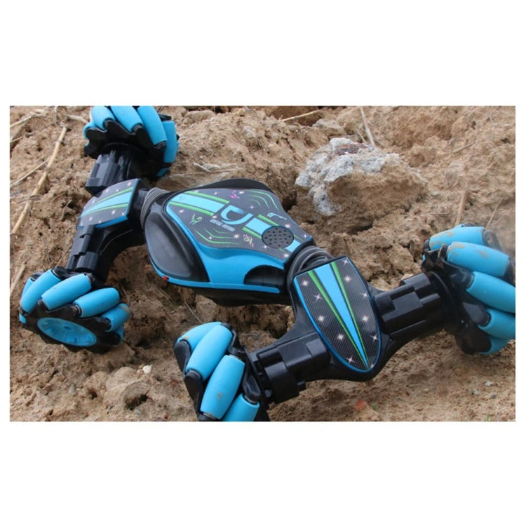 手勢感應遙控扭變車燈光音樂變形車漂移橫移跳舞越野特技車