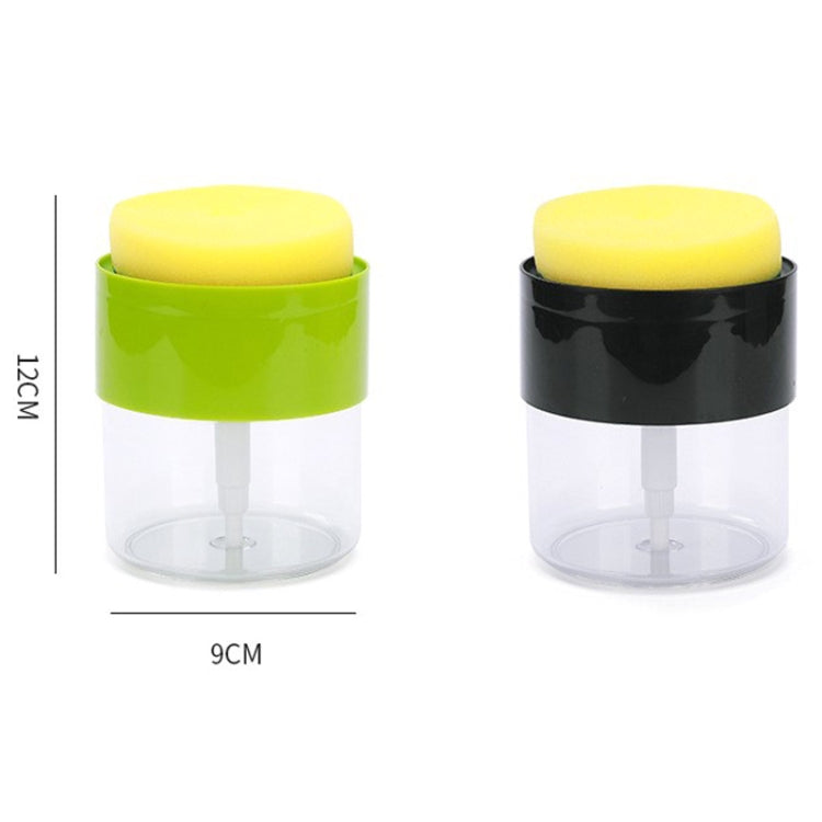 廚房洗潔精按壓瓶海綿擦組合碗刷皂液盒