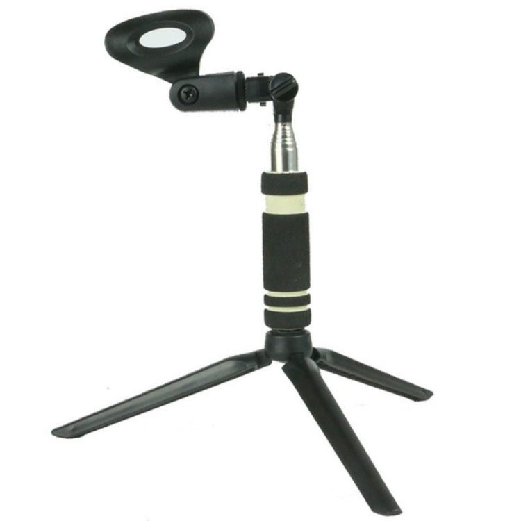 2個一賣 台式升降拉伸三腳架多功能通用會議展示桌面麥克風支架夾頭