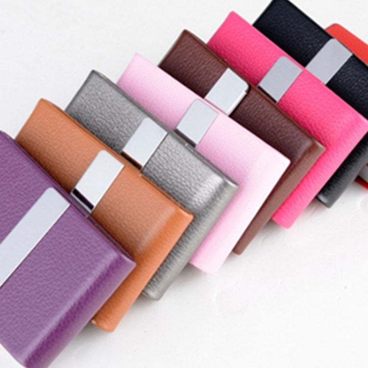 PU煙包創意商務名片夾男女式薄煙盒