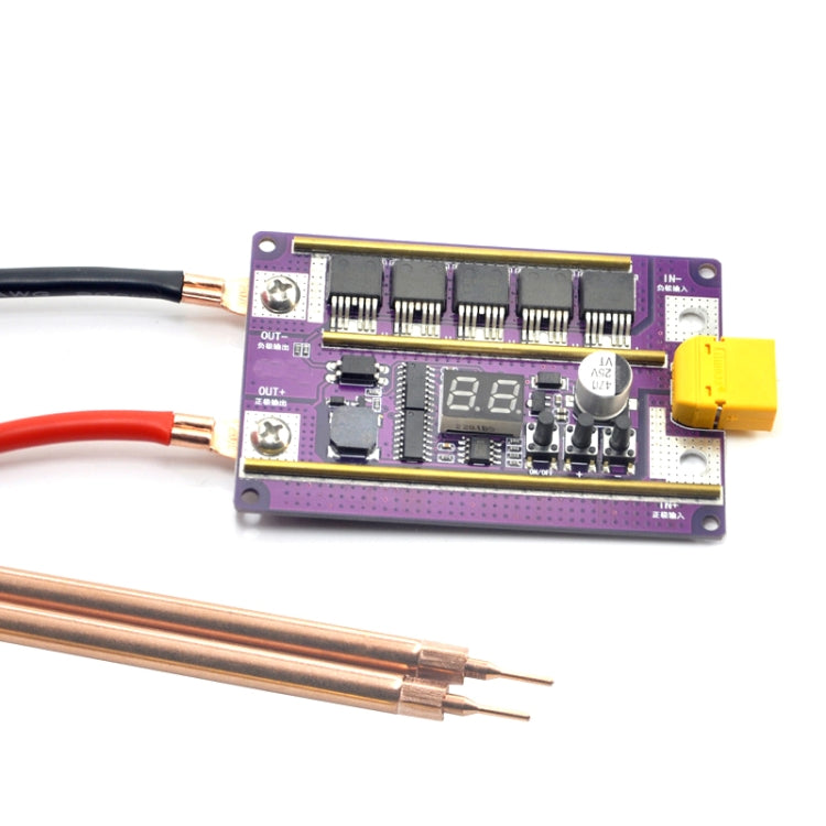 航模電池版 12V 數顯DIY電池點焊機筆控制