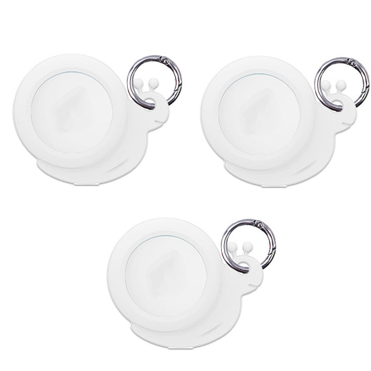 3個一賣 適用於AirTag 追蹤器定位器硅膠蝸牛保護套