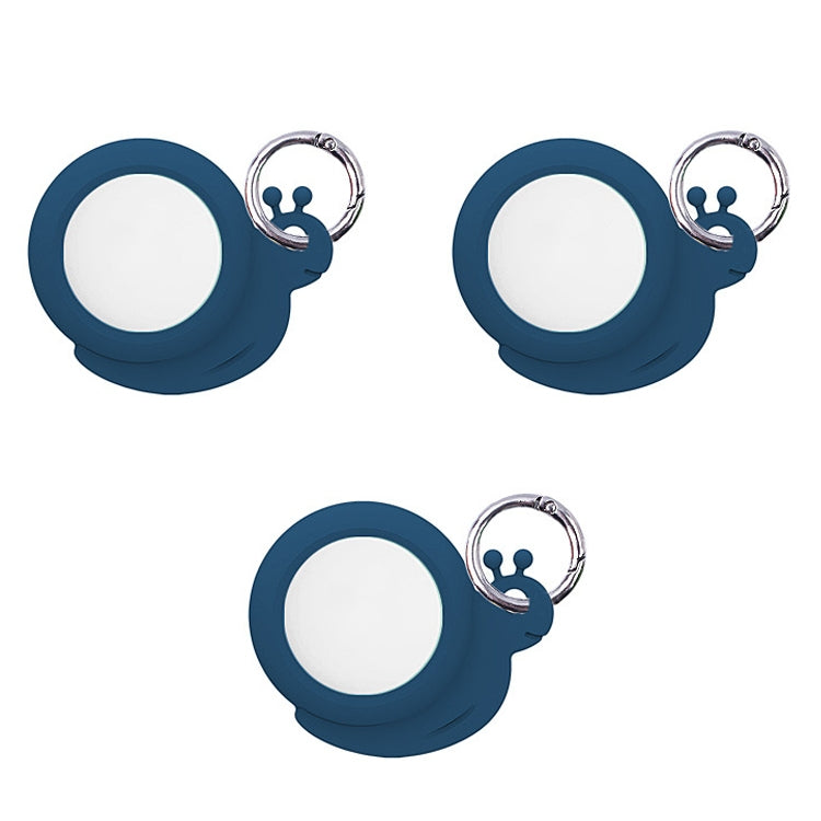 3個一賣 適用於AirTag 追蹤器定位器硅膠蝸牛保護套