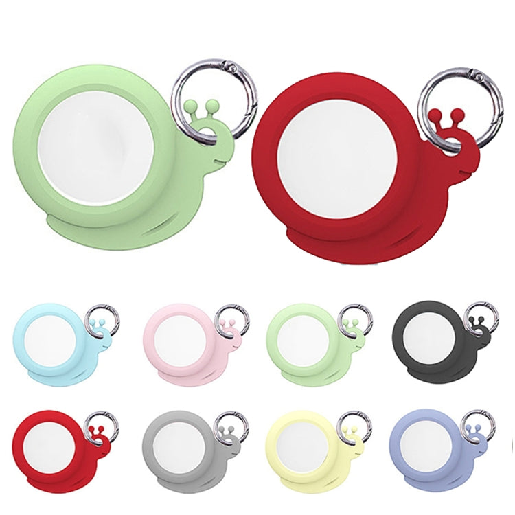 3個一賣 適用於AirTag 追蹤器定位器硅膠蝸牛保護套