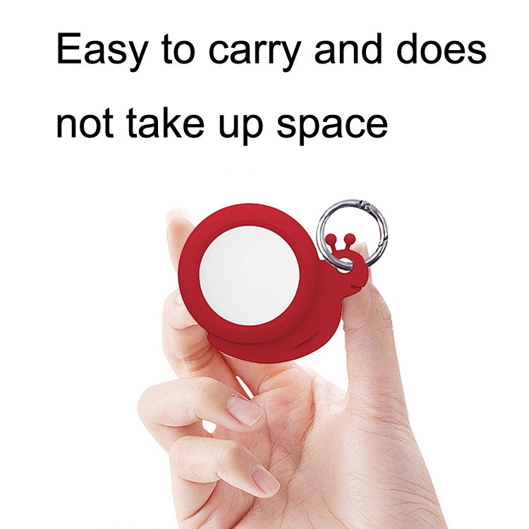 3個一賣 適用於AirTag 追蹤器定位器硅膠蝸牛保護套