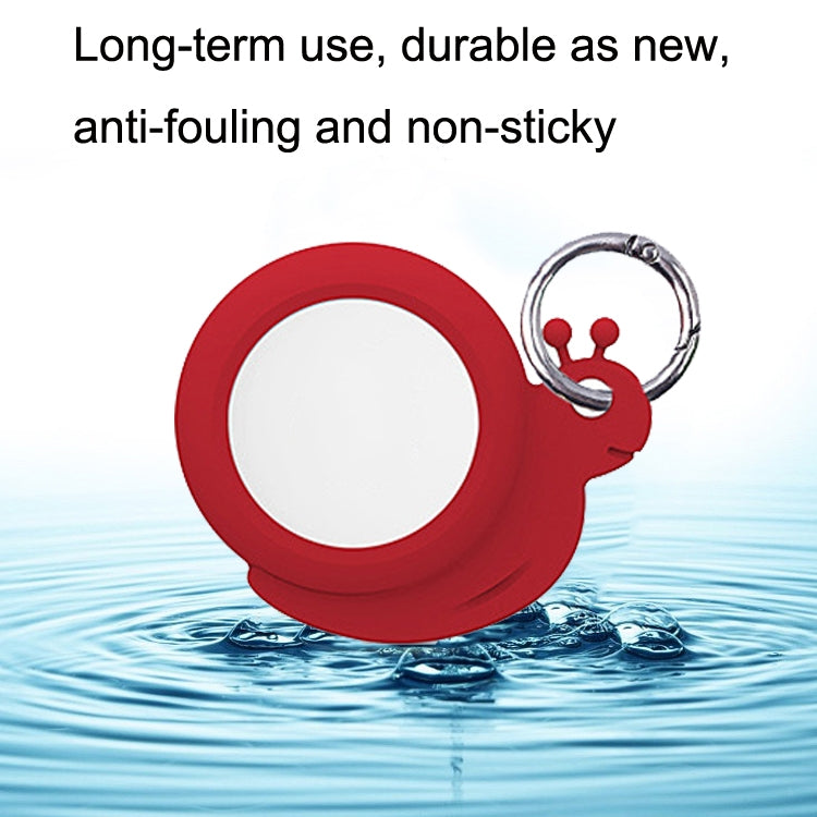 3個一賣 適用於AirTag 追蹤器定位器硅膠蝸牛保護套