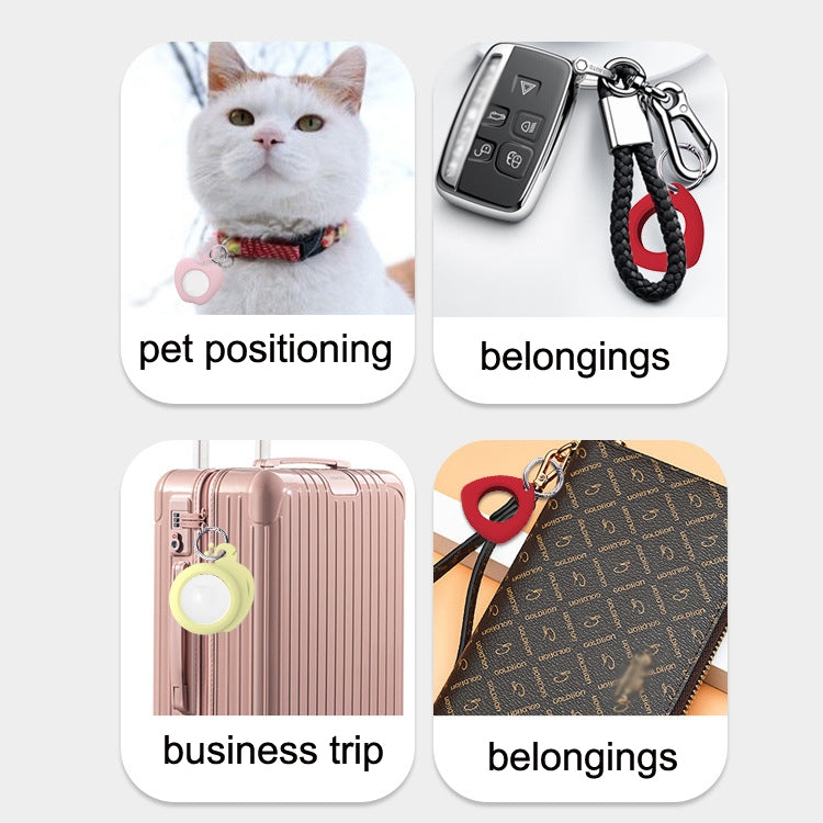 3個一賣 適用於AirTag 追蹤器定位器硅膠蝸牛保護套