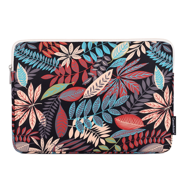 創意拉鏈多功能便攜式14寸平板電腦包文件防水尼龍收納袋