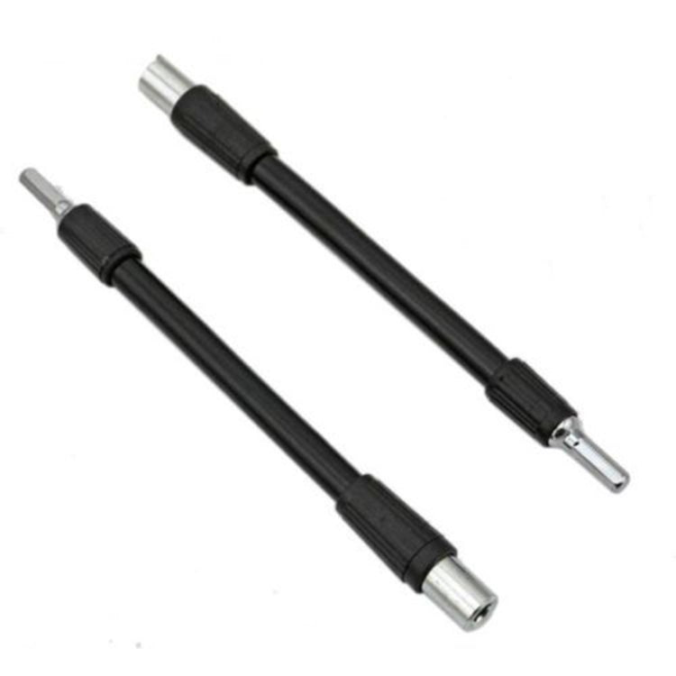 六角驅動鑽頭彎曲萬向軟管接桿螺絲刀加長桿