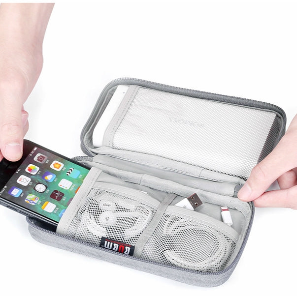 BUBM 數碼充電器USB數據線整理器收納袋耳機線袋移動電源旅行包