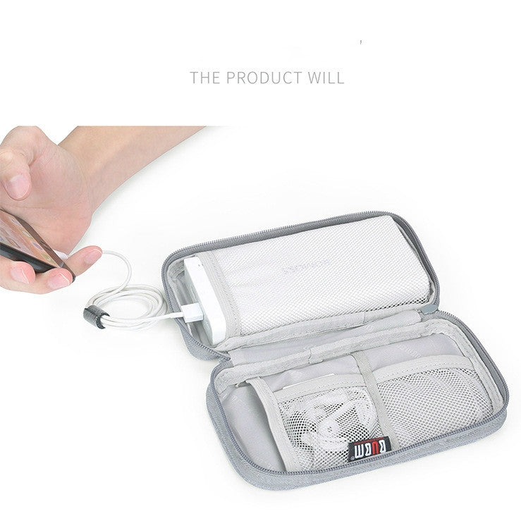 BUBM 數碼充電器USB數據線整理器收納袋耳機線袋移動電源旅行包