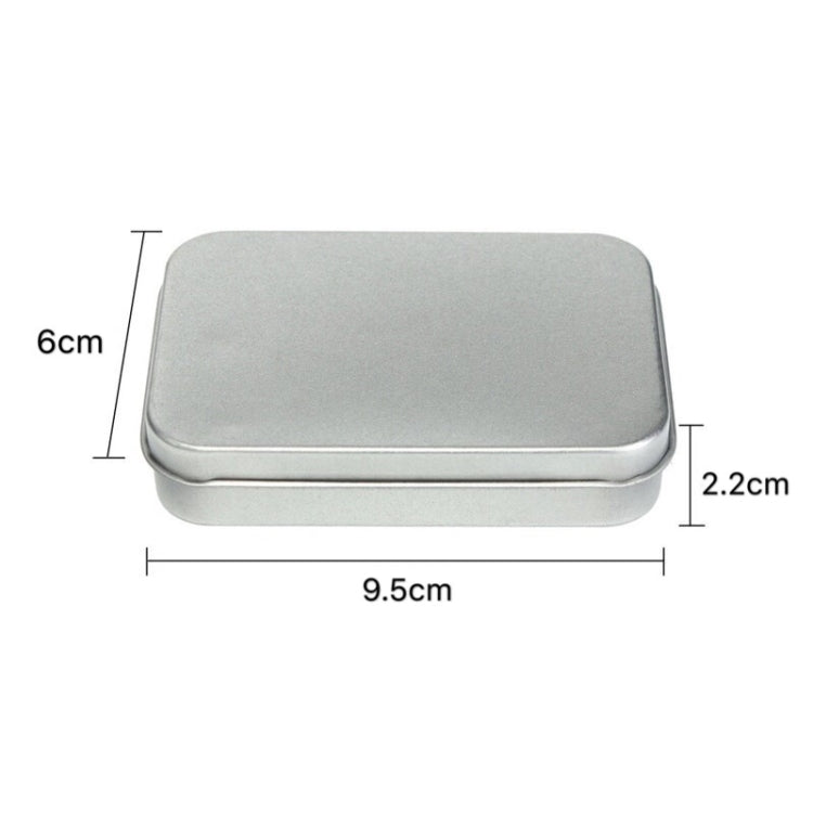 5 PCS Cigarette Paste Box Packaging Electronic Cigarette Silicone Iron Box Smoke Oil Silicone Iron Can