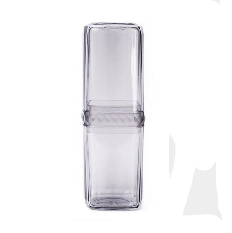 簡易款兩件套 旅行洗漱套裝多功能旅行洗漱杯牙膏牙刷分裝瓶收納盒