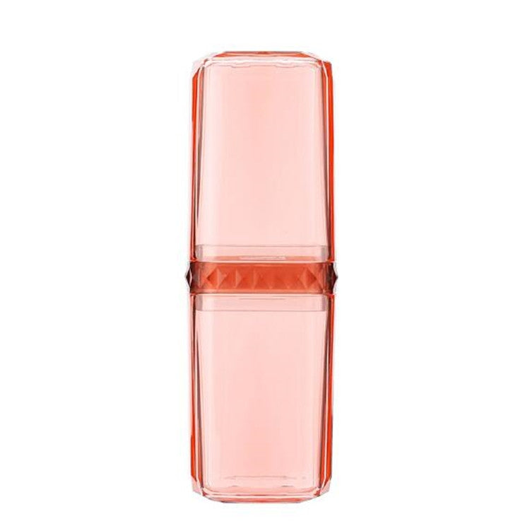 簡易款兩件套 旅行洗漱套裝多功能旅行洗漱杯牙膏牙刷分裝瓶收納盒