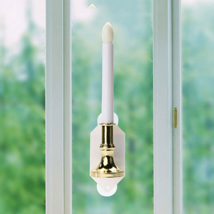 2隻一賣 太陽能蠟燭燈LED夜燈电子室內外裝飾燈