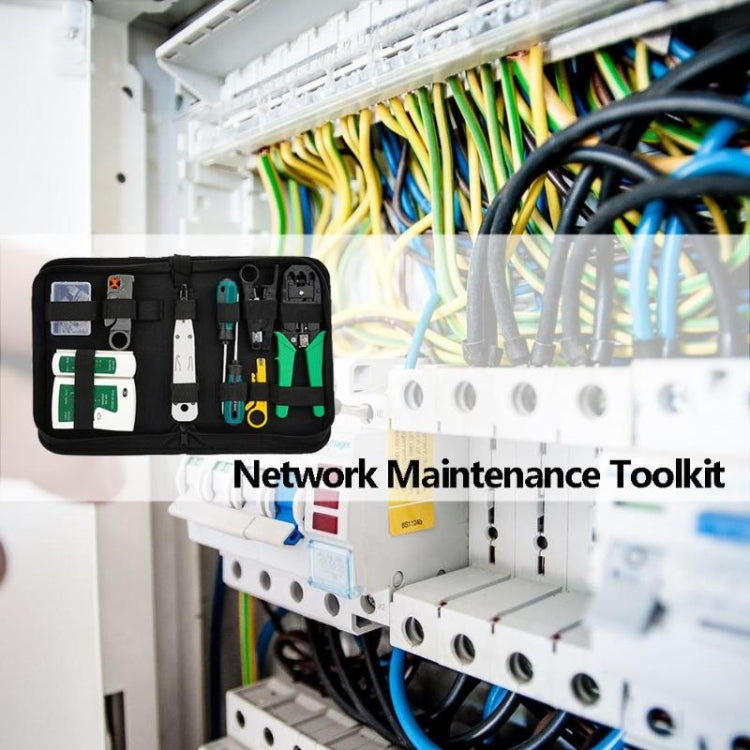 三用網線鉗測試儀手動工具套裝家用網絡維修工具包