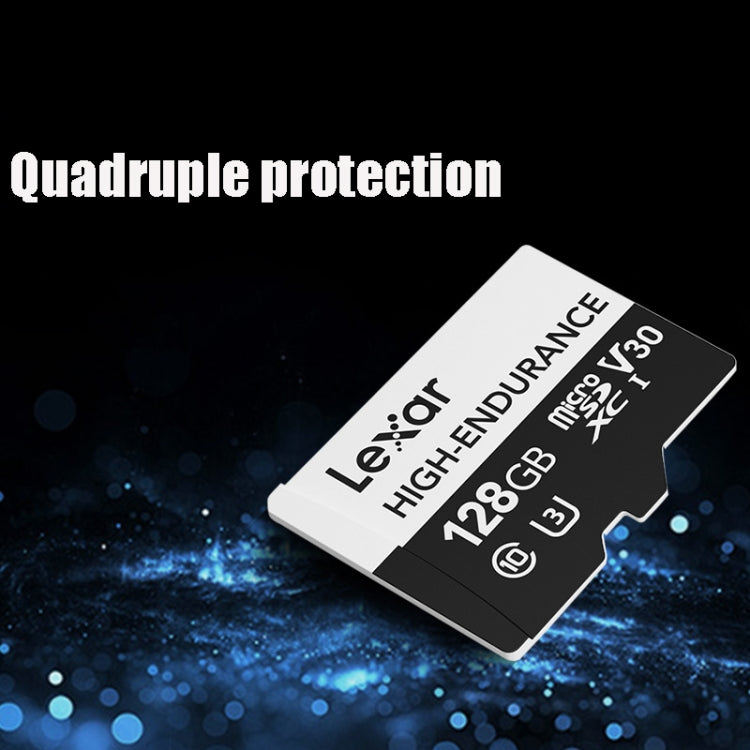 雷克沙 MicroSDHC 128GB 高耐用行車記錄儀視頻監控攝像頭TF內存卡視頻卡