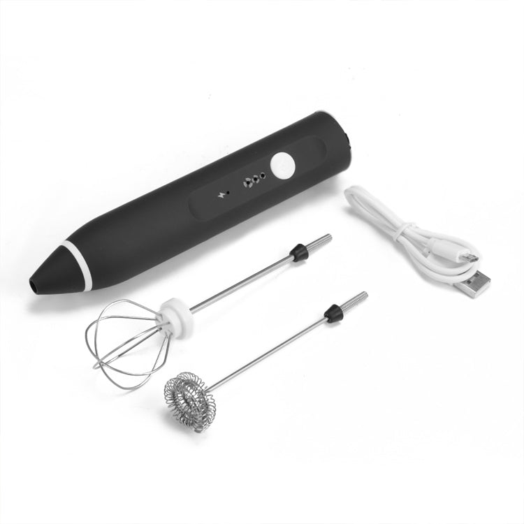 廚房電動手持打蛋器 牛奶咖啡攪拌機 不銹鋼迷你手柄攪拌器