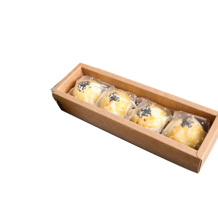 100個裝/包 塑料透明磨砂圓點派對糖果餅乾禮品袋DIY自粘袋