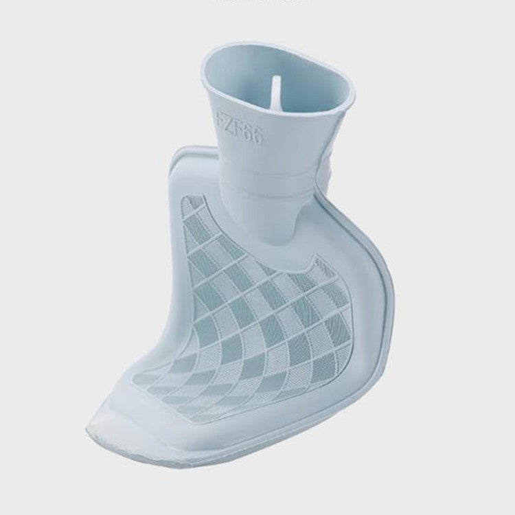 卡通花朵毛絨注水熱水袋 注水暖手寶