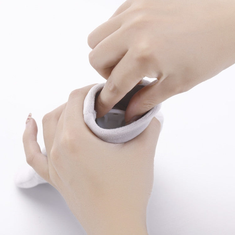 卡通花朵毛絨注水熱水袋 注水暖手寶