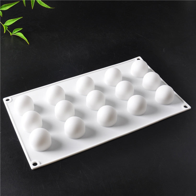French Dessert 15 Even Spherical Cake Mold Mousse Silicone Creative DIY Baking Mold
