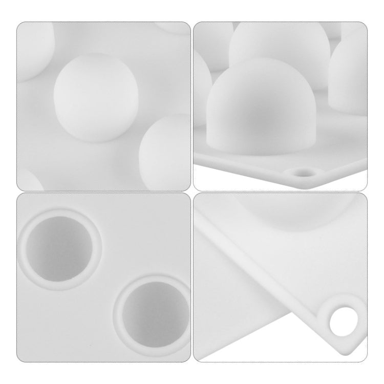 French Dessert 15 Even Spherical Cake Mold Mousse Silicone Creative DIY Baking Mold