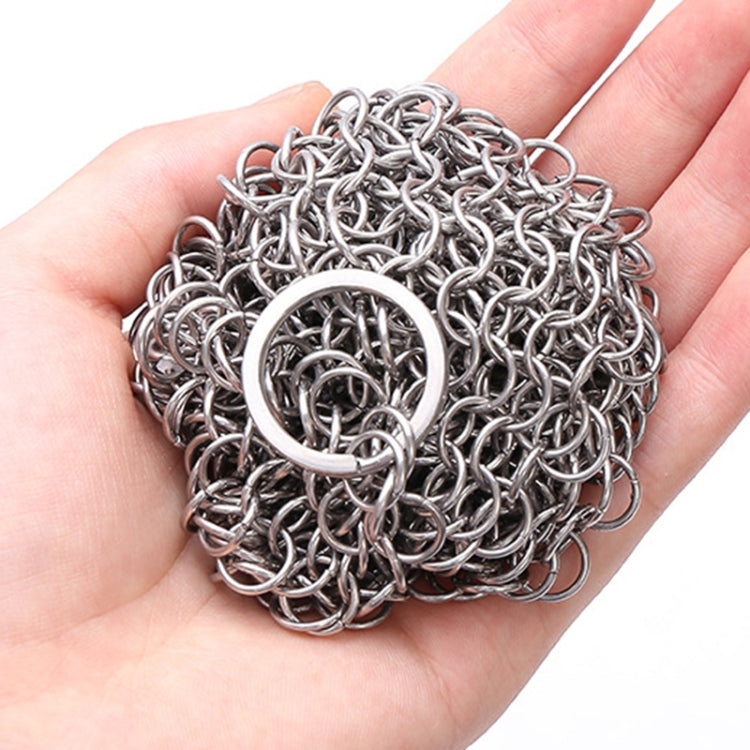 不銹鋼方形金屬清潔工具清潔刷洗鍋涮家用炊具廚房清潔工具