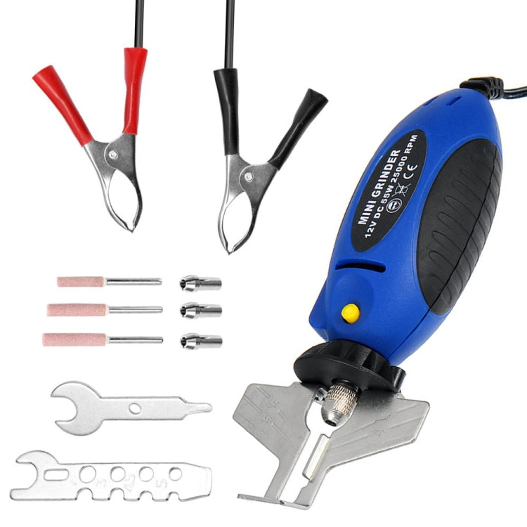 12V 免拆迷你電磨鏈條電動磨鏈機