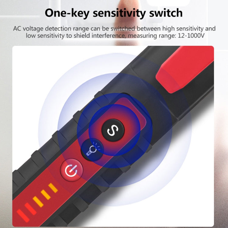 ANENG 非接觸式智能測電筆家用感應聲光報警電筆