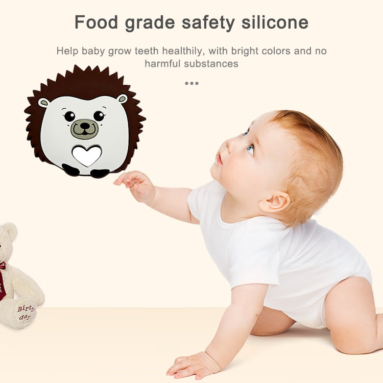 刺蝟硅膠奶嘴寶寶牙膠母嬰用品創意嬰兒磨牙玩具